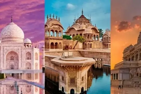 Same Day Agra Mathura Vrindavan Tour